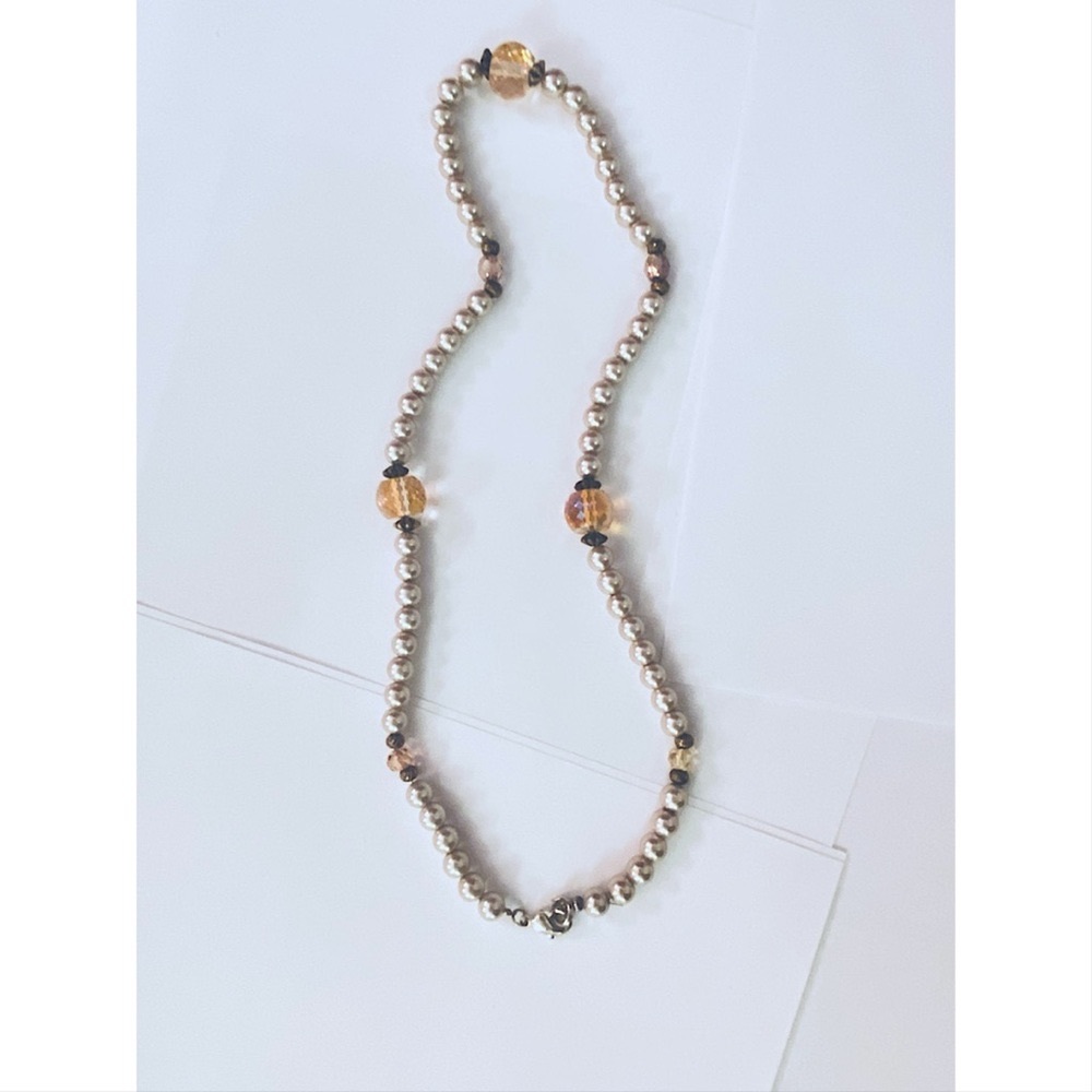 Necklace-Single Strand of Beads (hand made)